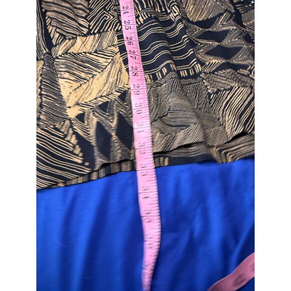 TanJay patchwork button maxi skirt womens 18 vintage peasant cottagecore fairy - Picture 6 of 7